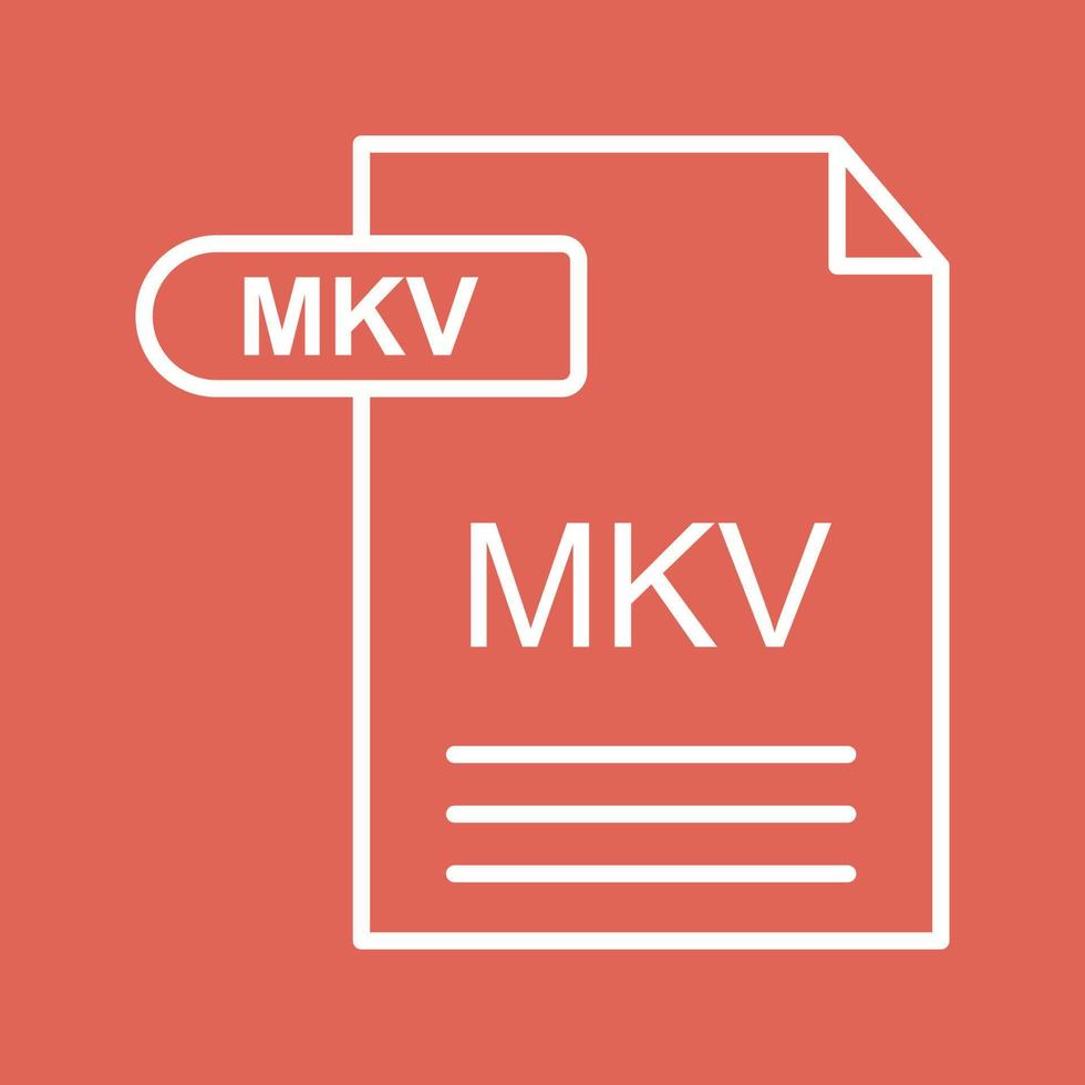 MKV Vector Icon