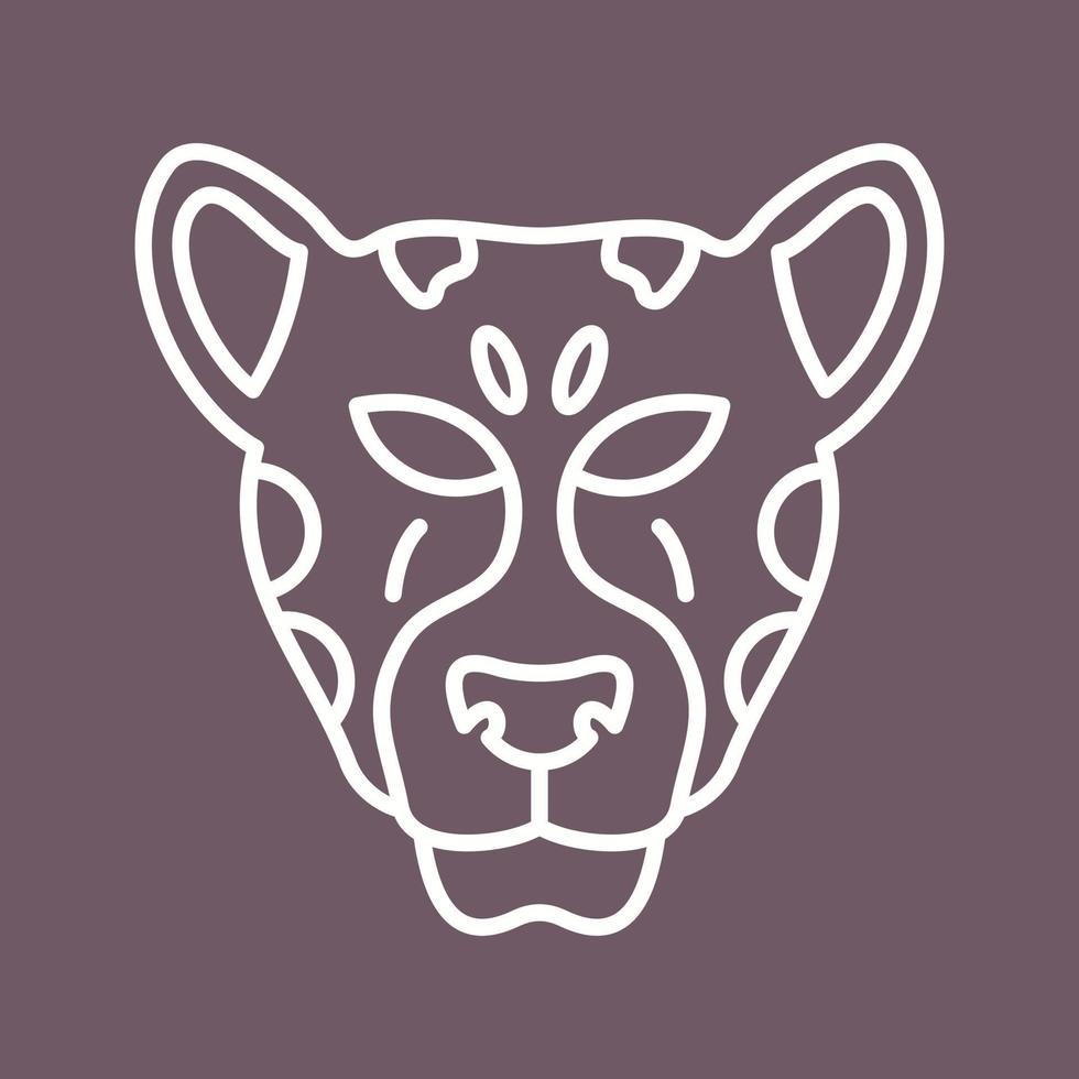 leopard Vector Icon