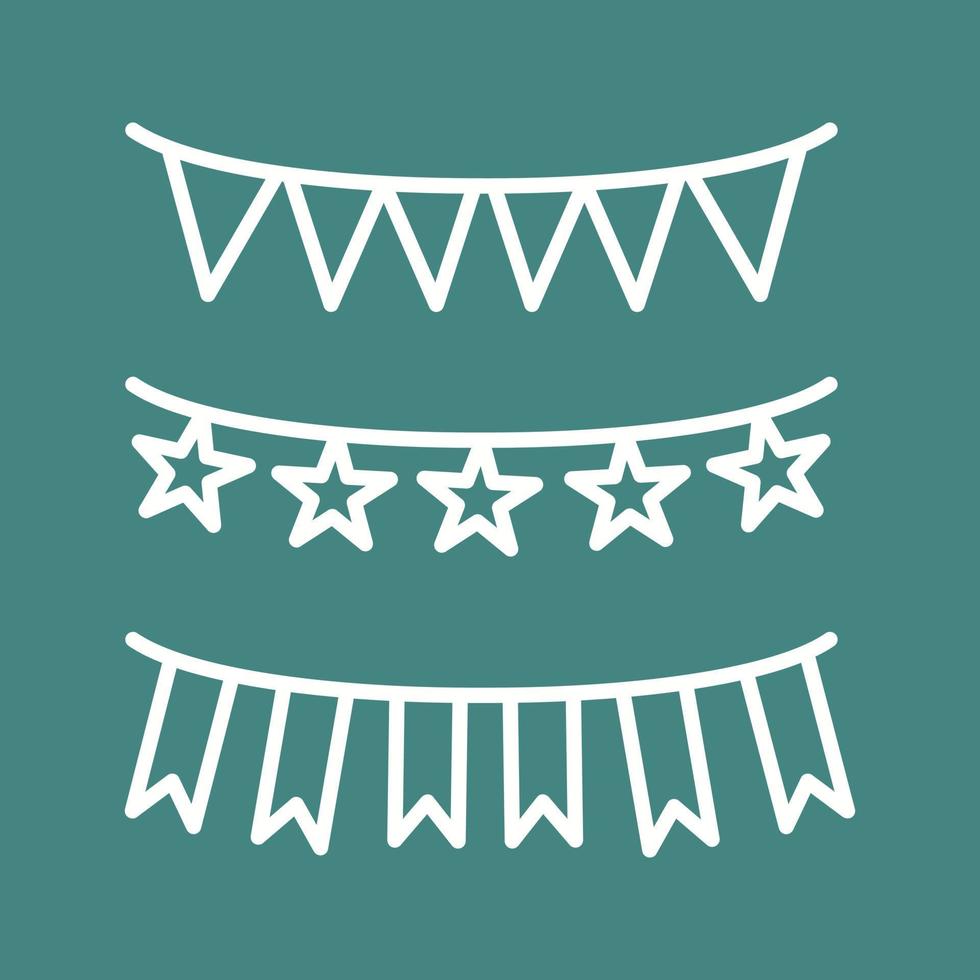 Garlands Vector Icon