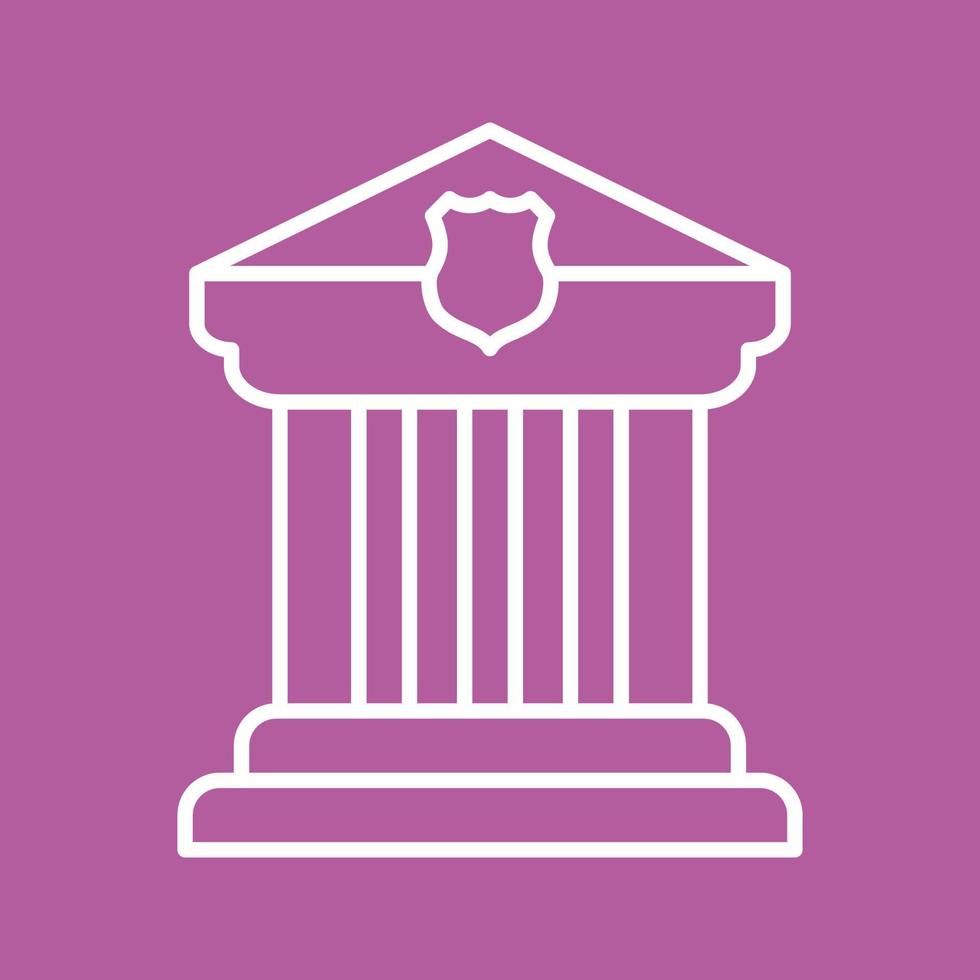 Courthouse Vector Icon