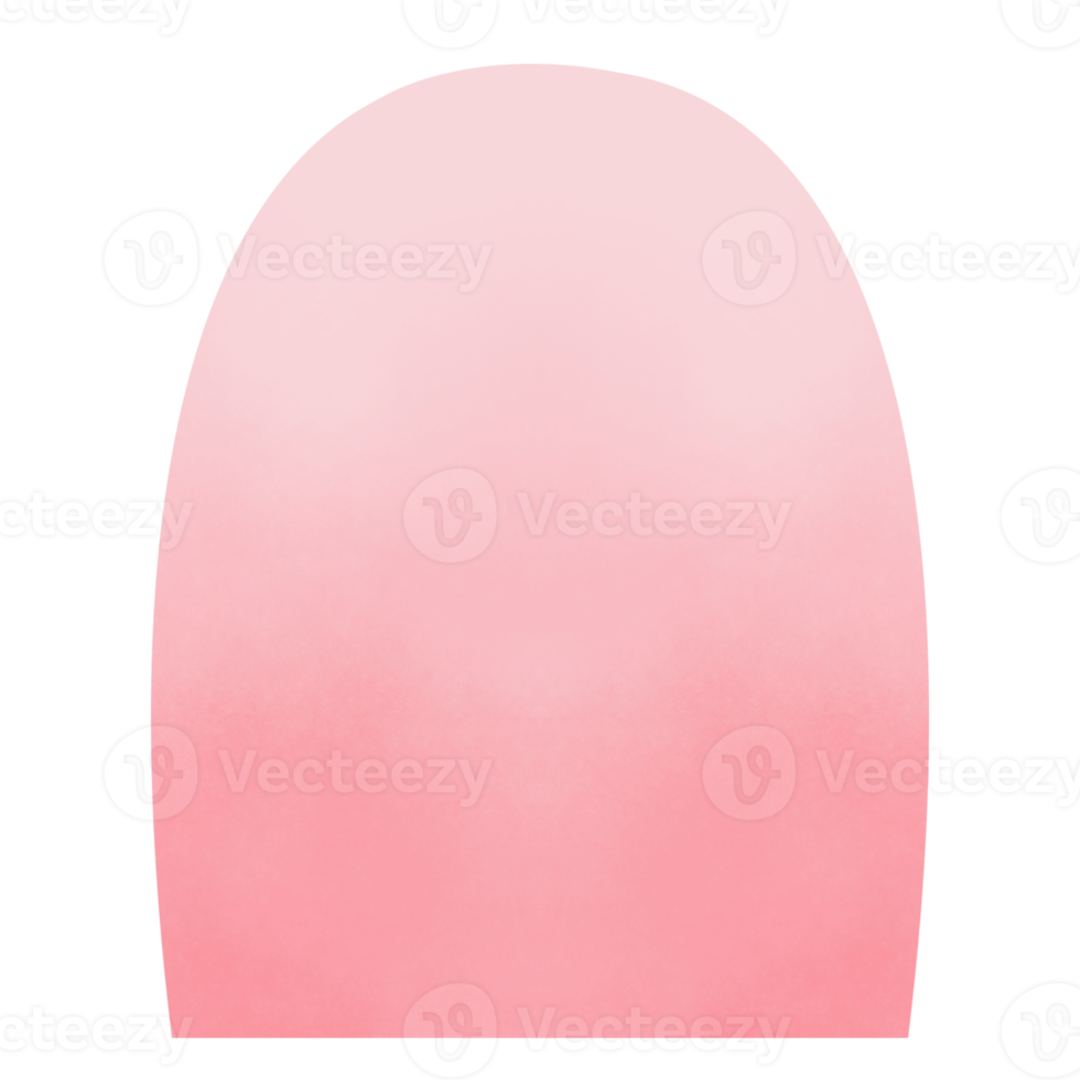 Pink Watercolor Backgrounds on Transparent Background. png