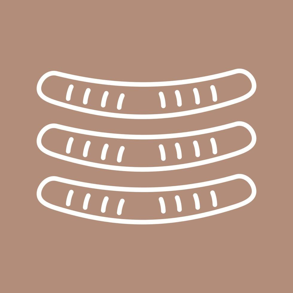 Sausages Vector Icon