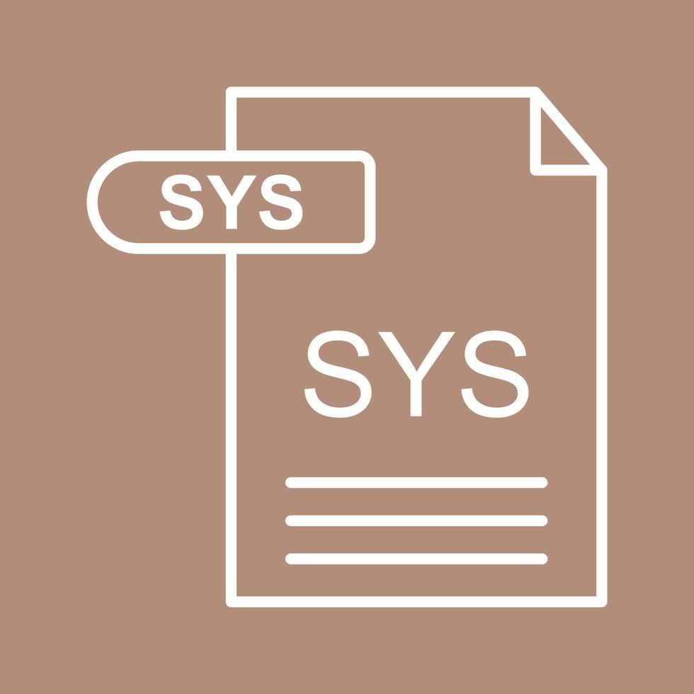 SYS Vector Icon