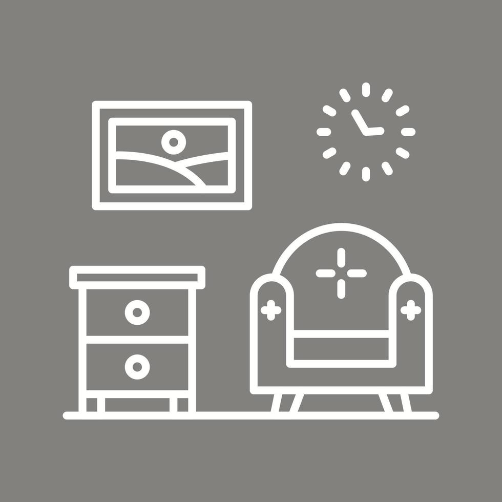 Living Room Vector Icon