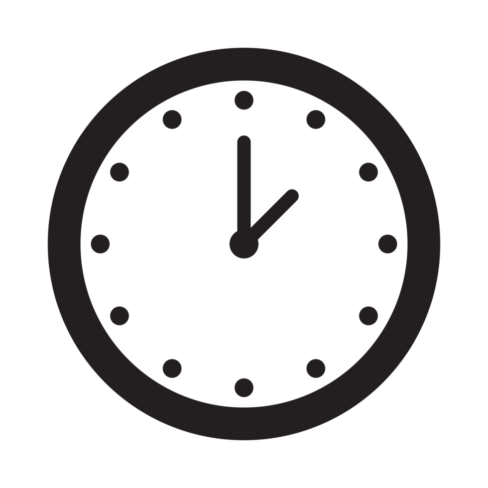 clock icon transparent png free icon