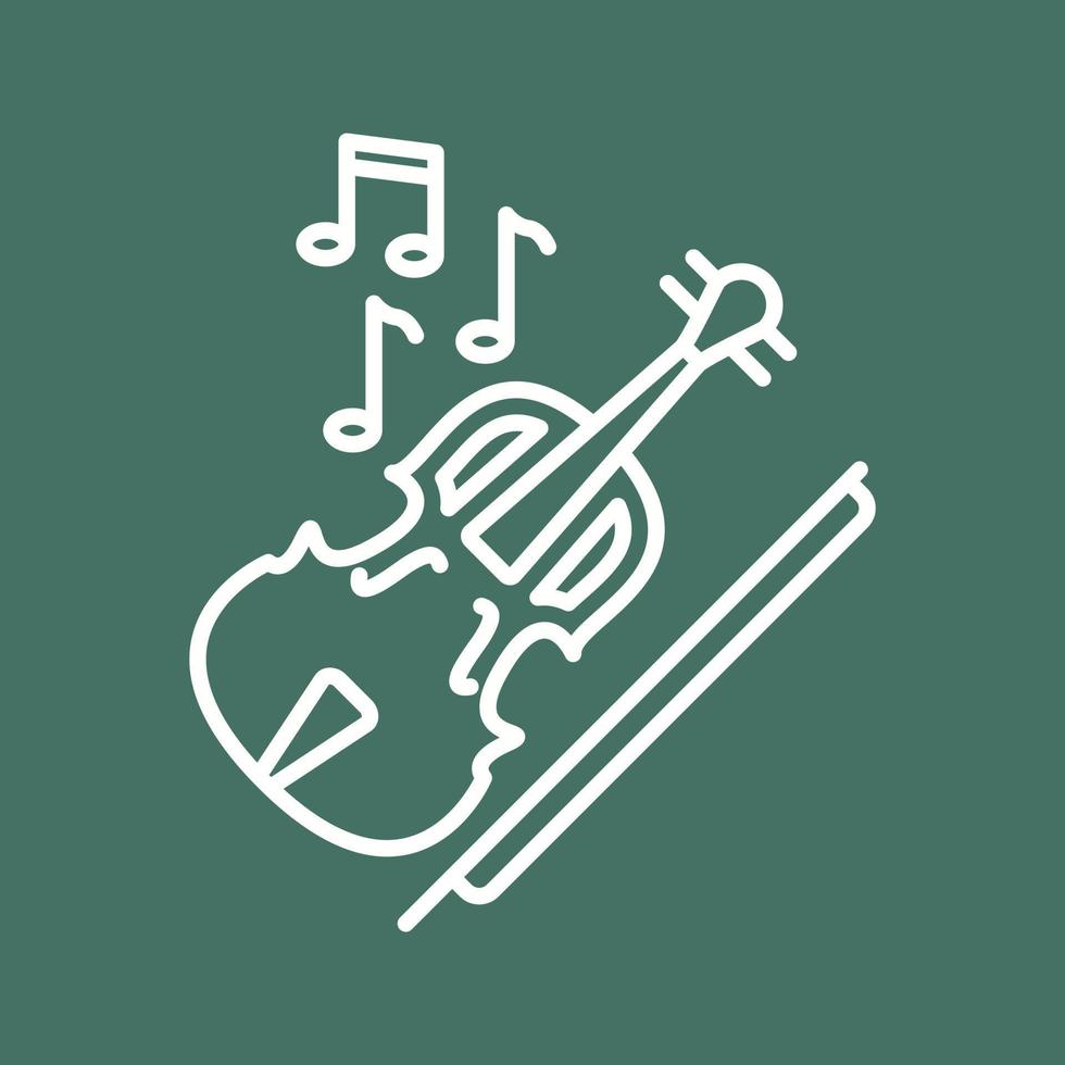 Violin Vector Icon