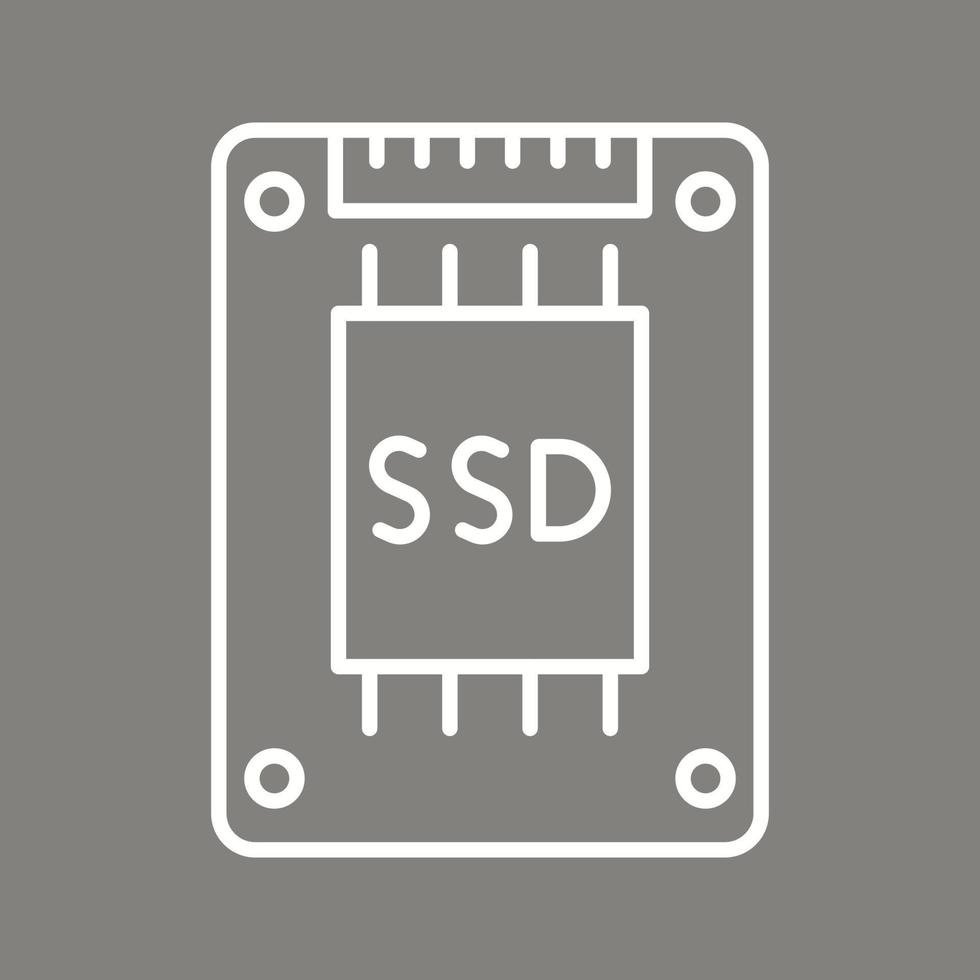 Ssd Vector Icon