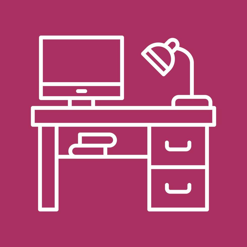 Desk Vector Icon