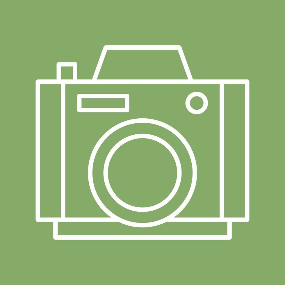 icono de vector de cámara de fotos