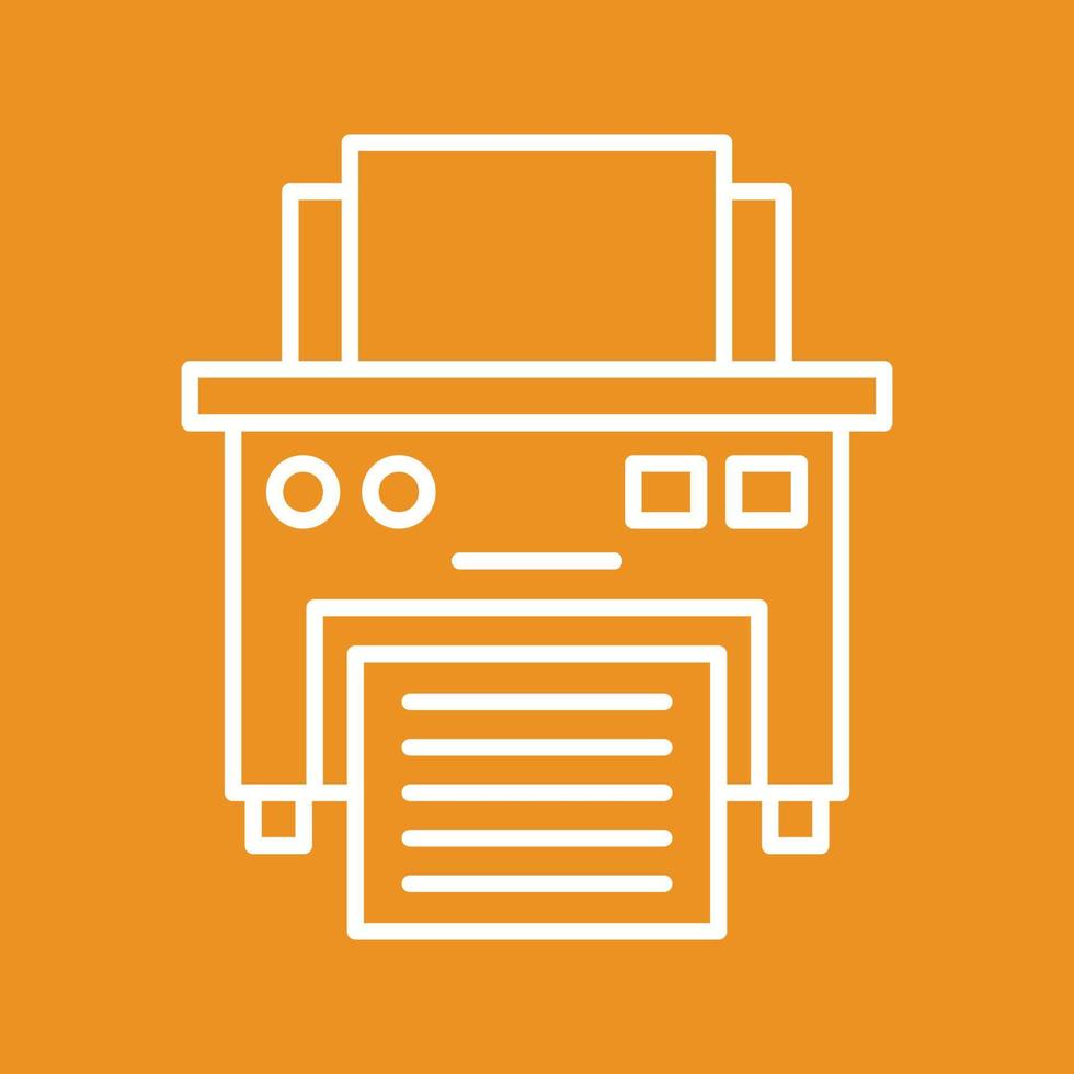 Printer Vector Icon