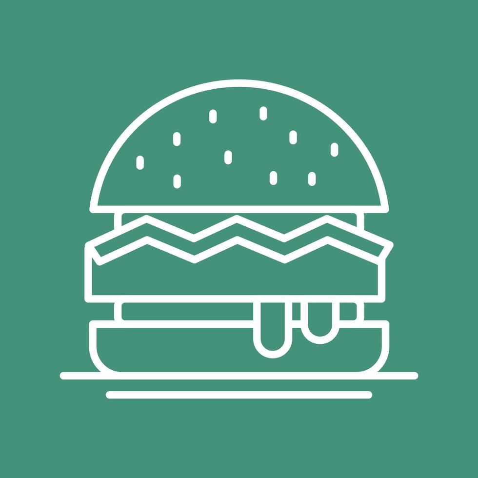 Hamburger Vector Icon