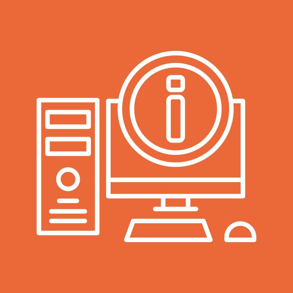 Computer Vector Icon