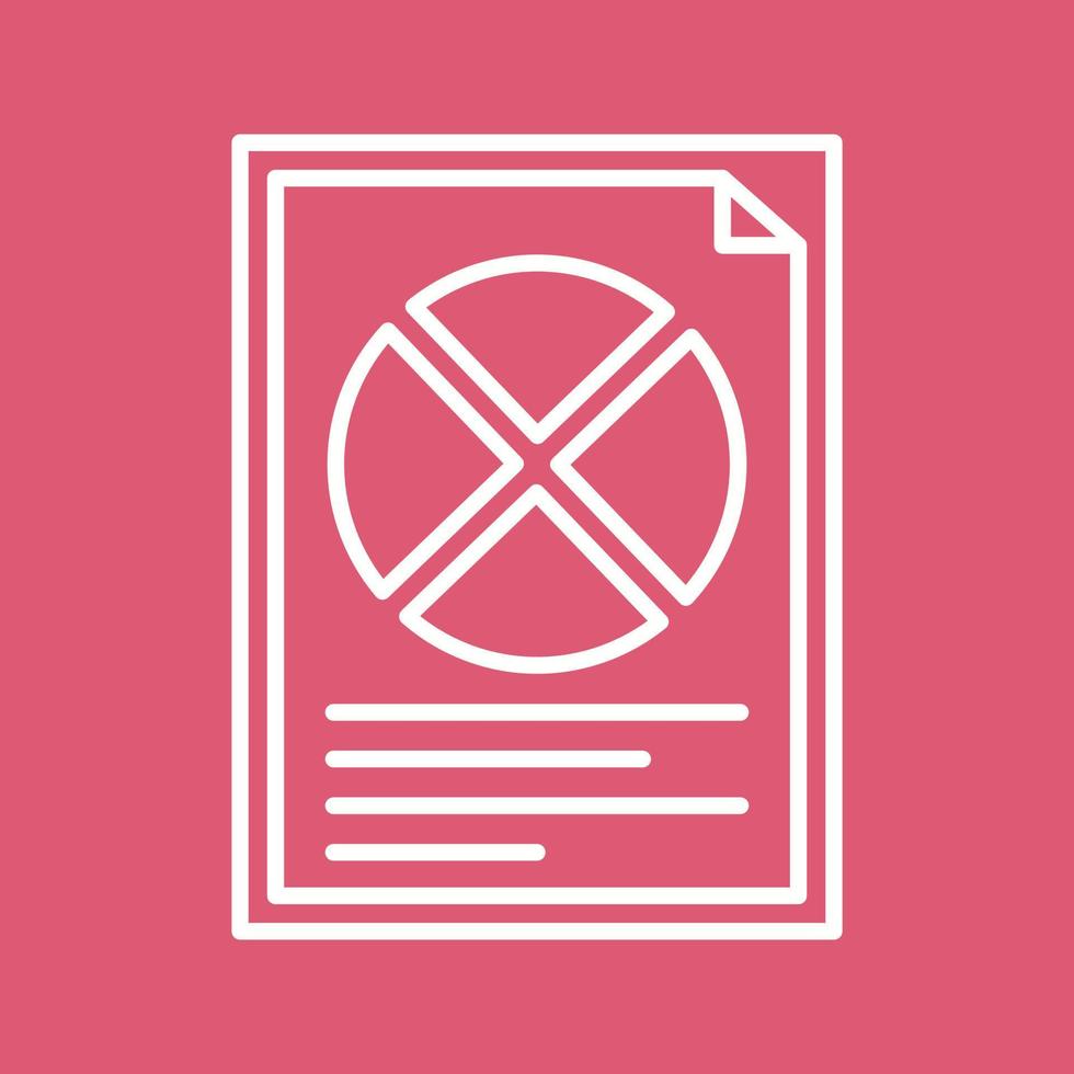 Pie Chart Vector Icon