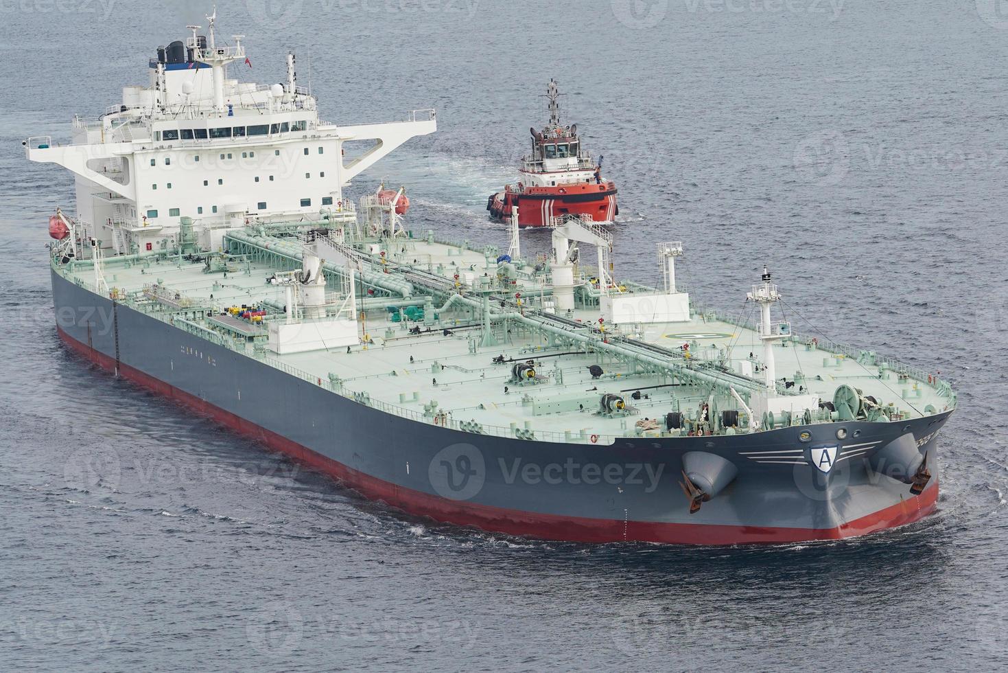 Tanker ship in Sea photo