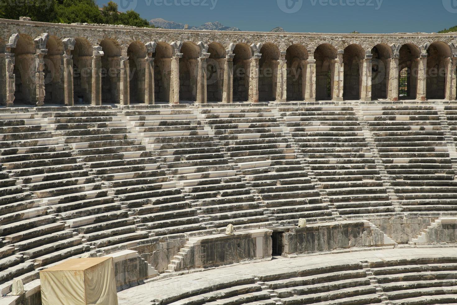 Theatre of Aspendos Ancient City in Antalya, Turkiye photo