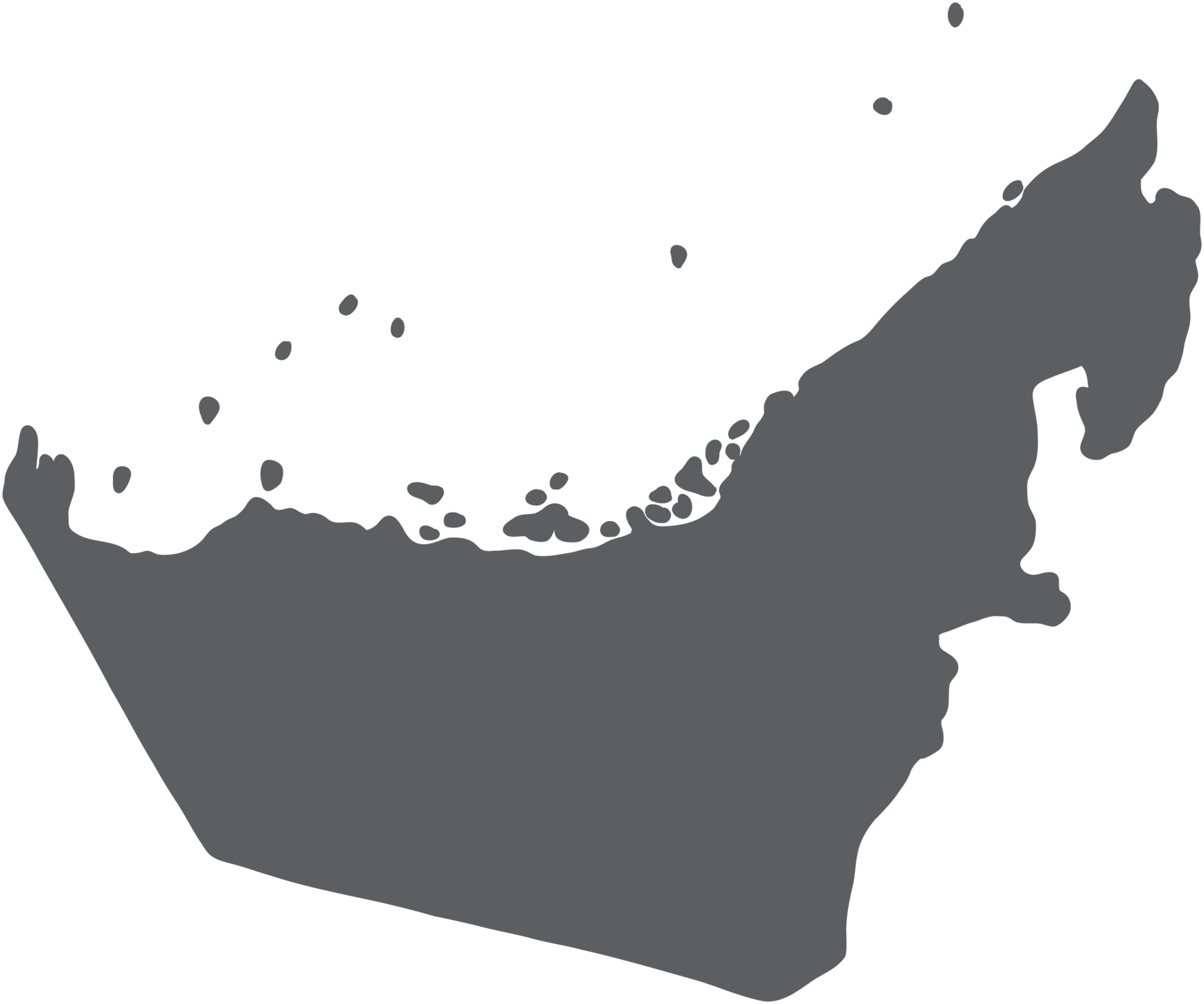 doodle freehand drawing of uae map. 19875797 PNG