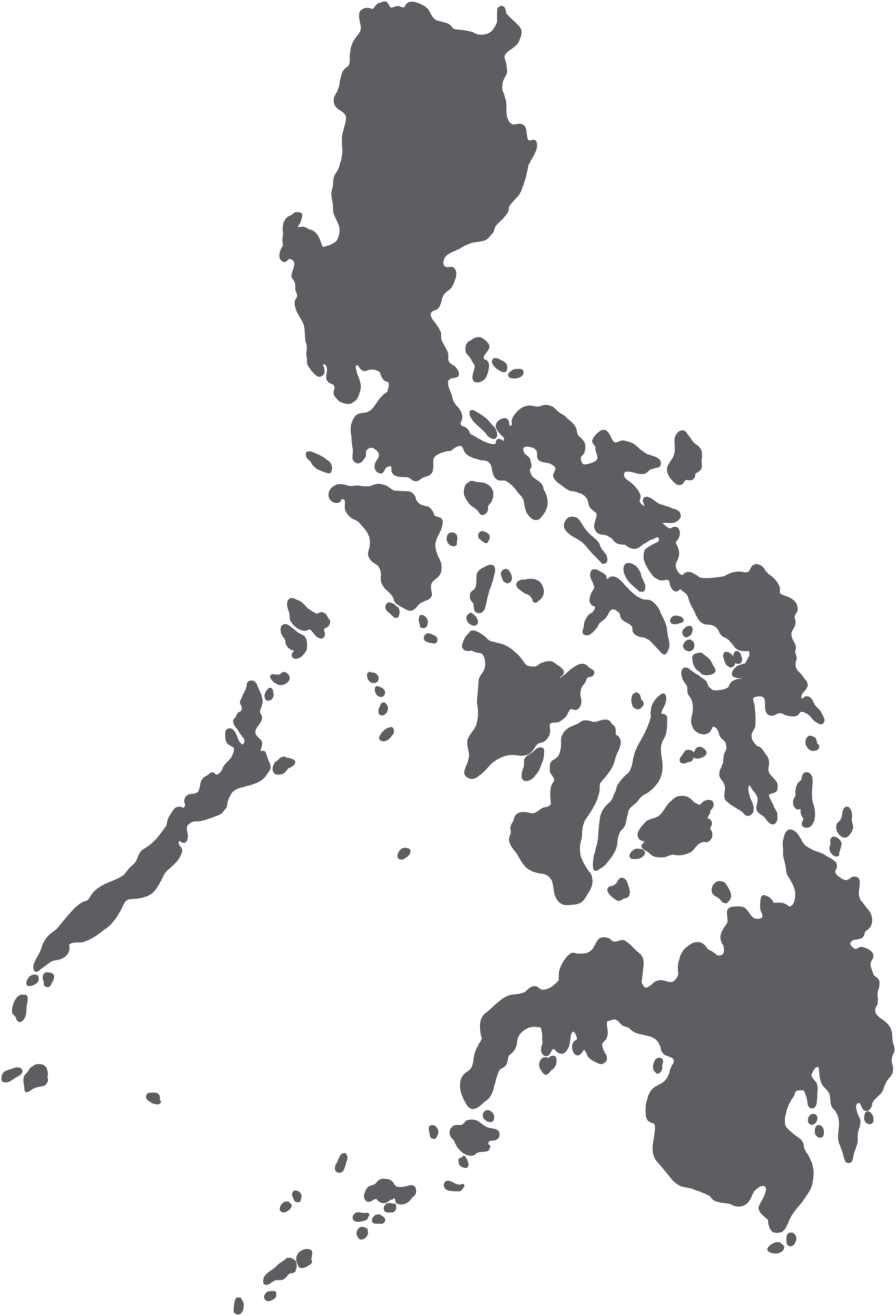 doodle freehand drawing of philippines map. 19875810 PNG