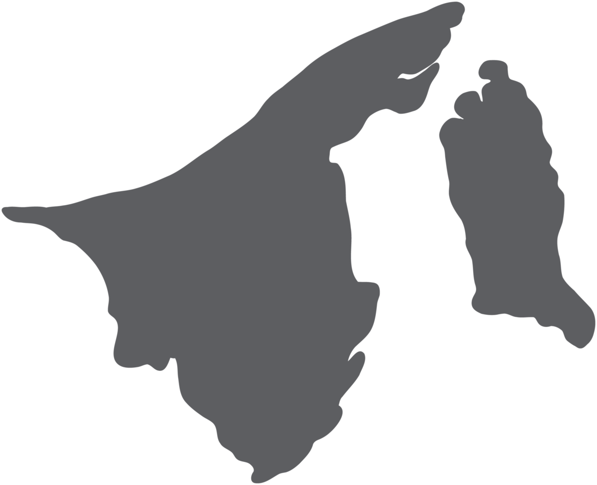 doodle freehand drawing of brunei map. png