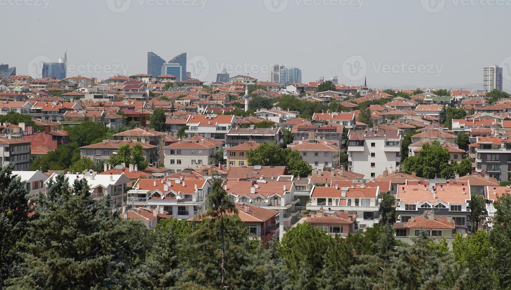 paisaje urbano de ankara, turkiye foto