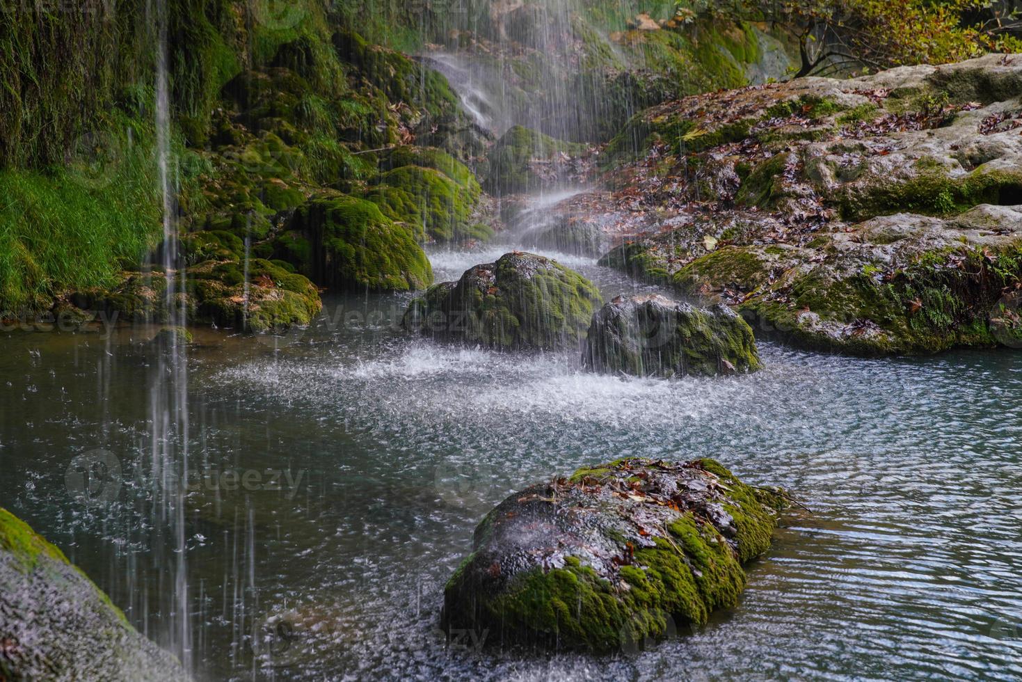 Kursunlu Waterfall in Antalya, Turkiye photo