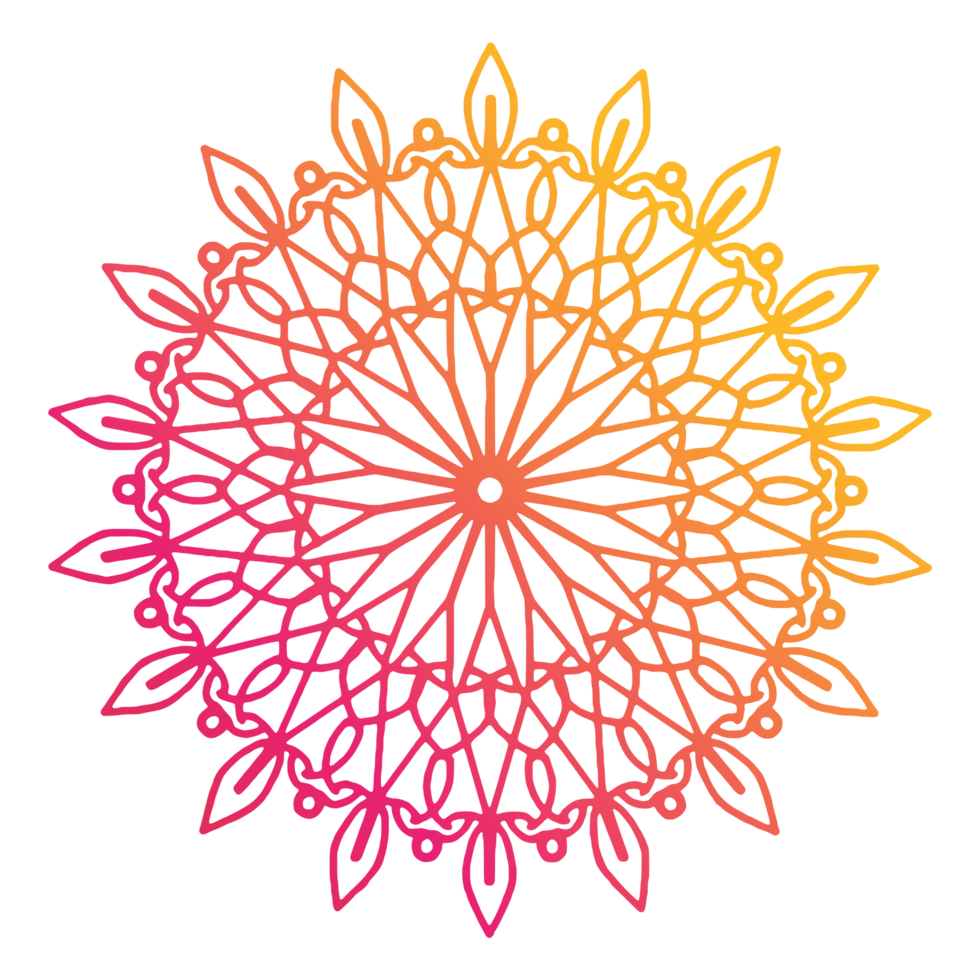 Mandala decorative design 19876049 PNG