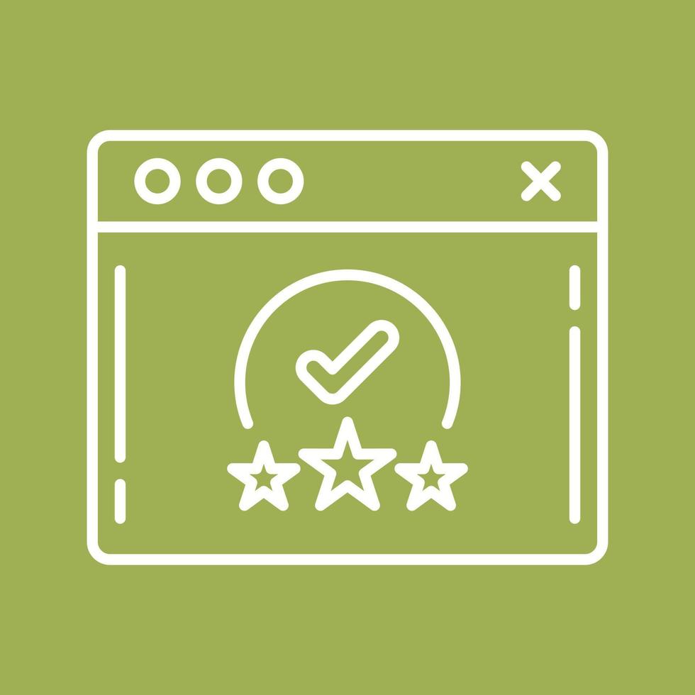 Rating Vector Icon