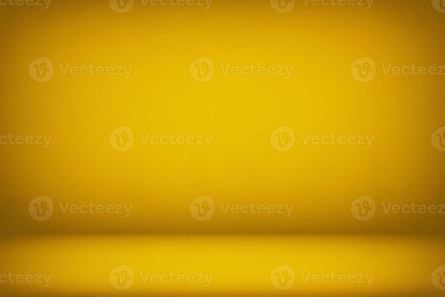 Fortuna Gold Concrete Interior Room Background, Suitable for Product Display. photo