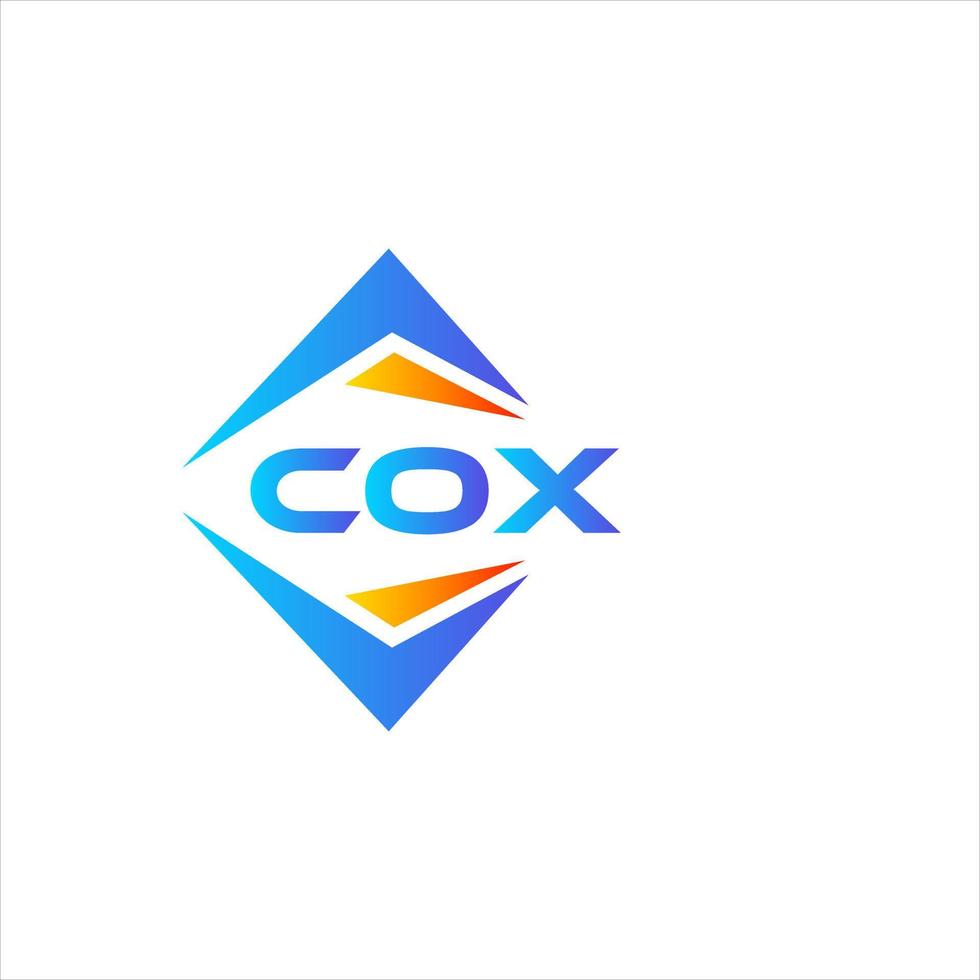 COX abstract technology logo design on white background. COX creative initials letter logo concept. vector