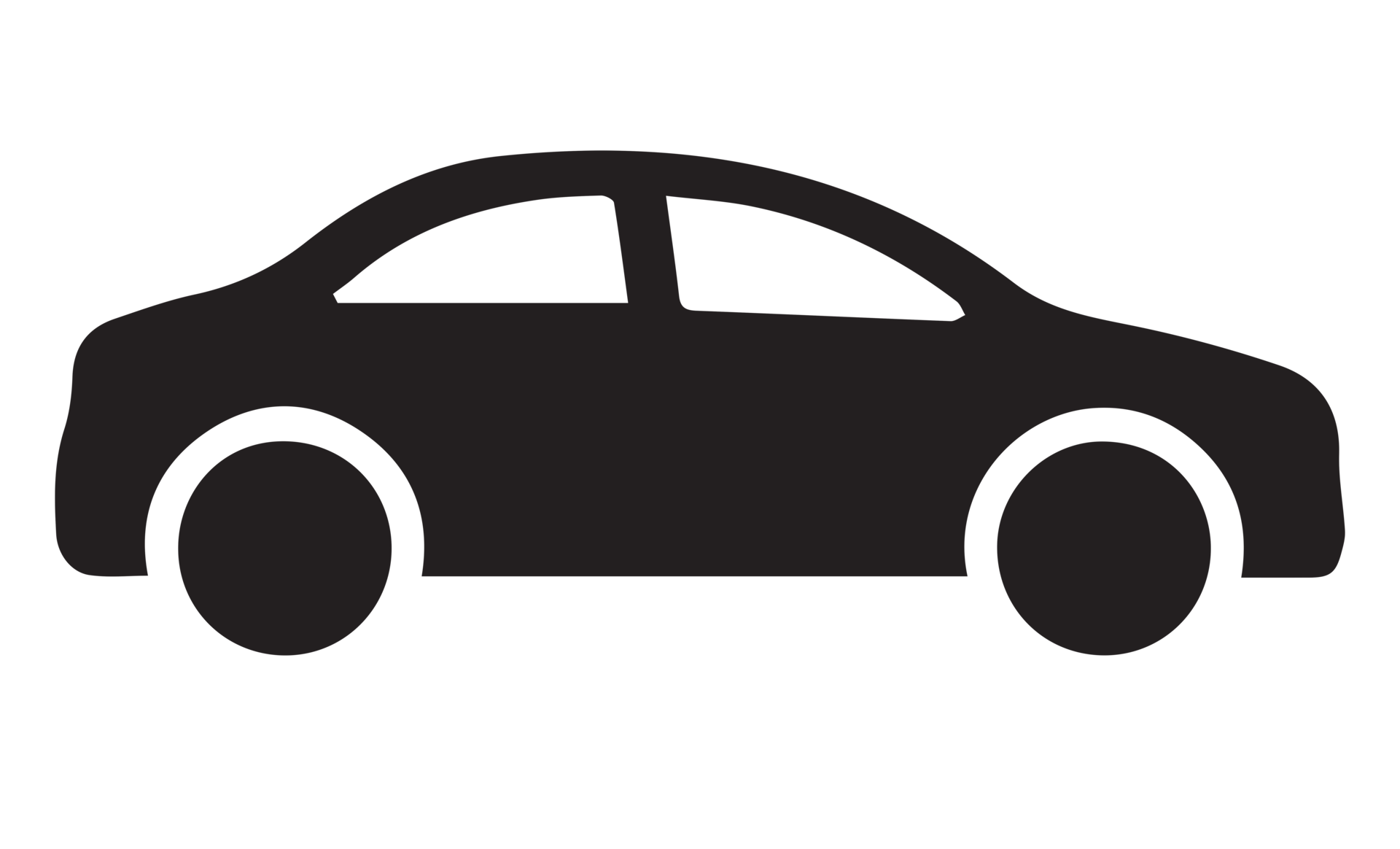 Car monochrome icon on transparent background. 19879187 PNG