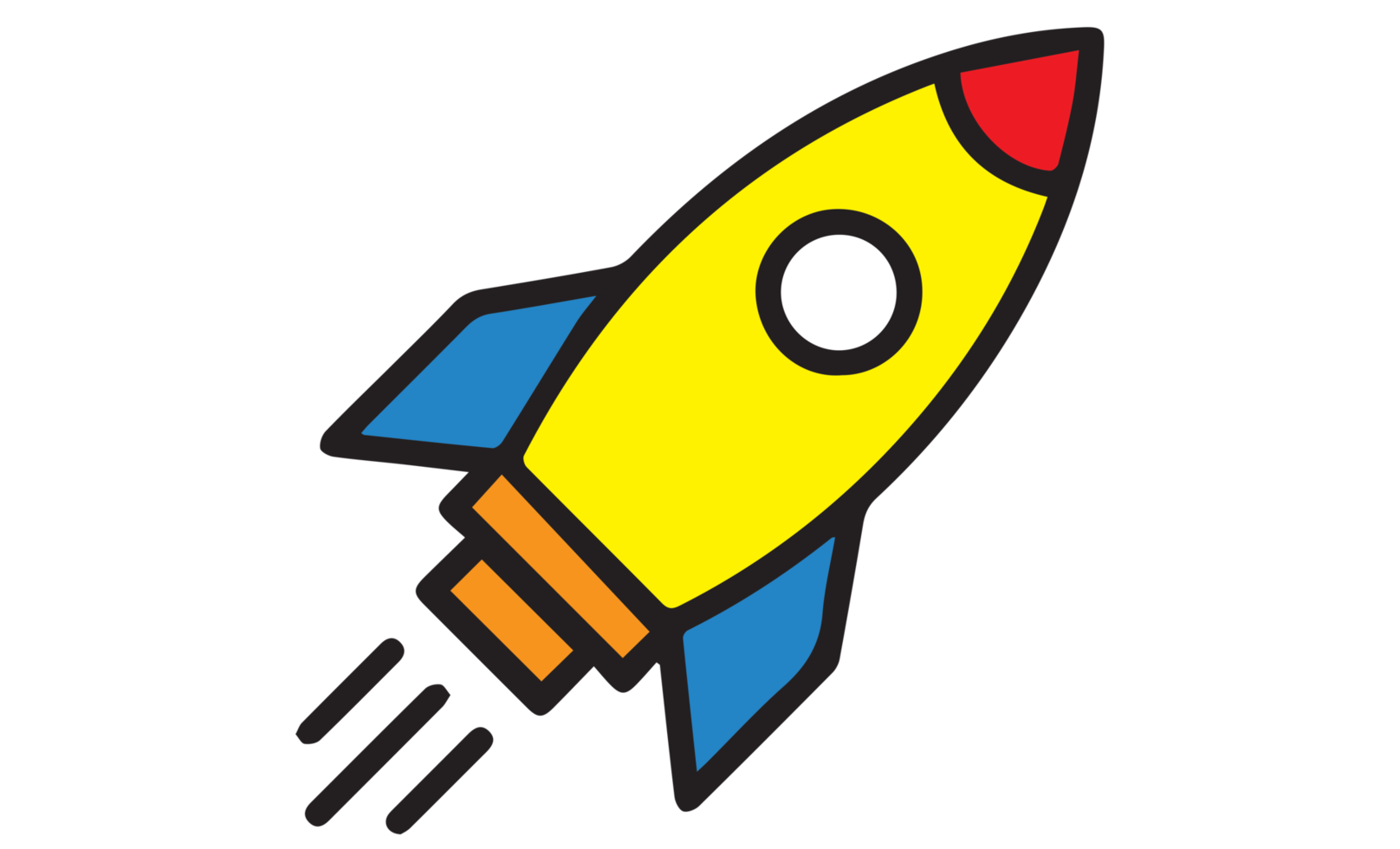 Rocket icon on transparent background 19879199 PNG