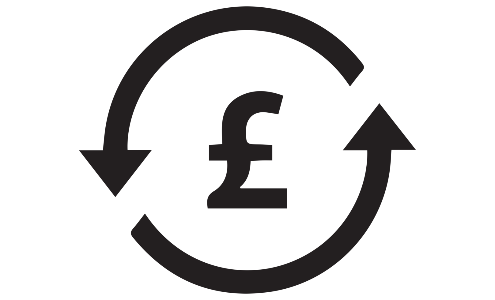 Coin icon. Pound coin. Money symbol. Bank payment symbol. Pound sign. Finance symbol. on transparent background png