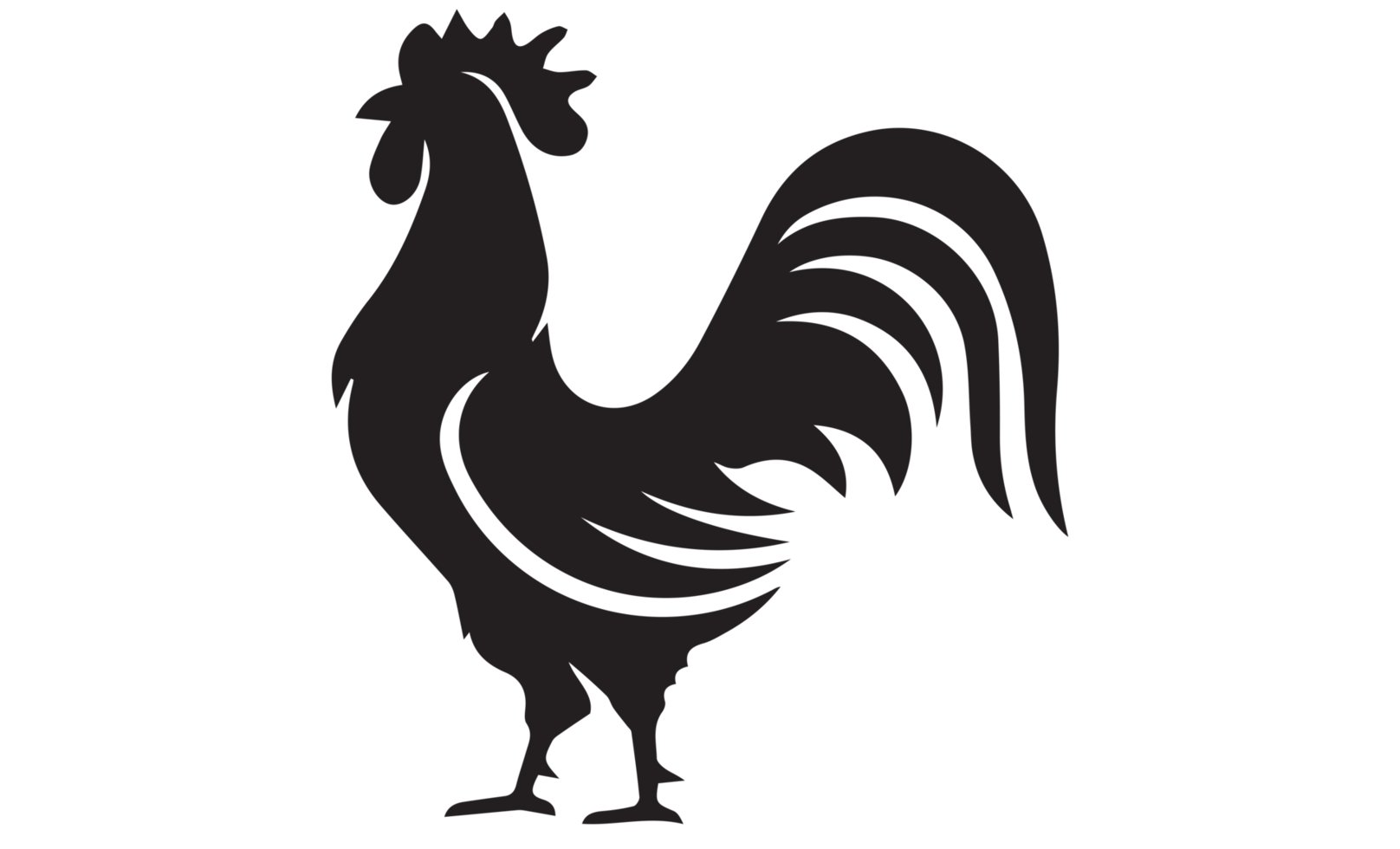 Hahn - - Henne - - Hähnchen Symbol png auf transparent Hintergrund