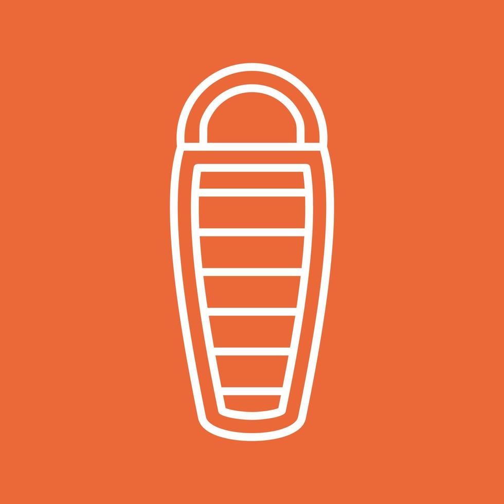 Sleeping Bag Vector Icon