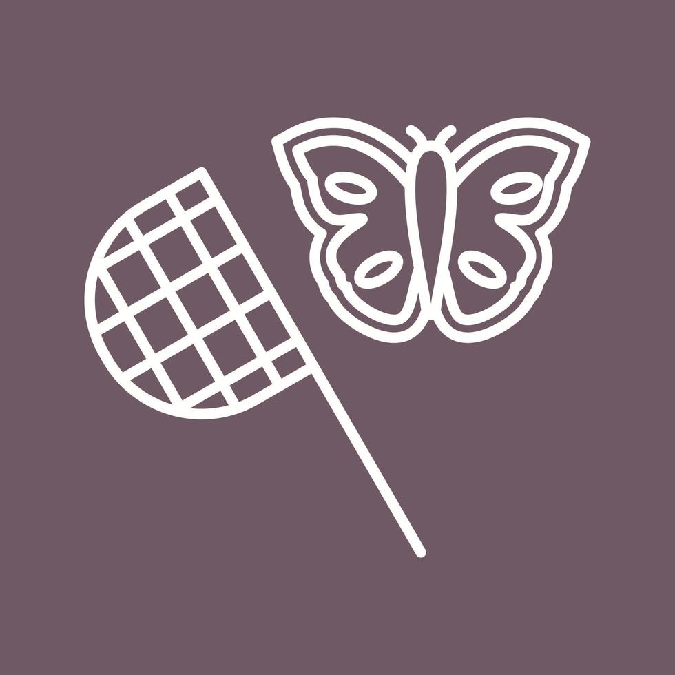 Butterfly Catcher Vector Icon