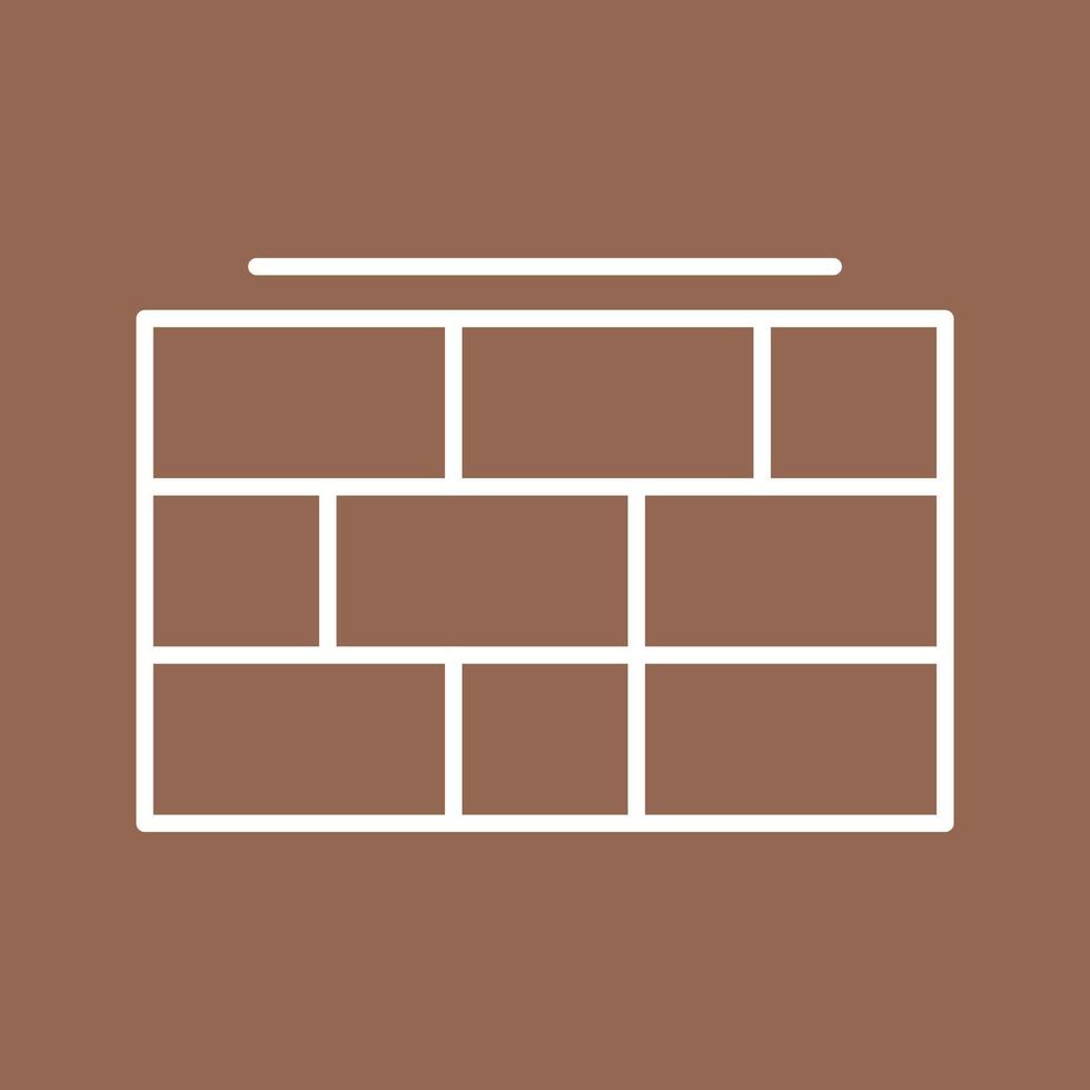 Brick wall Vector Icon