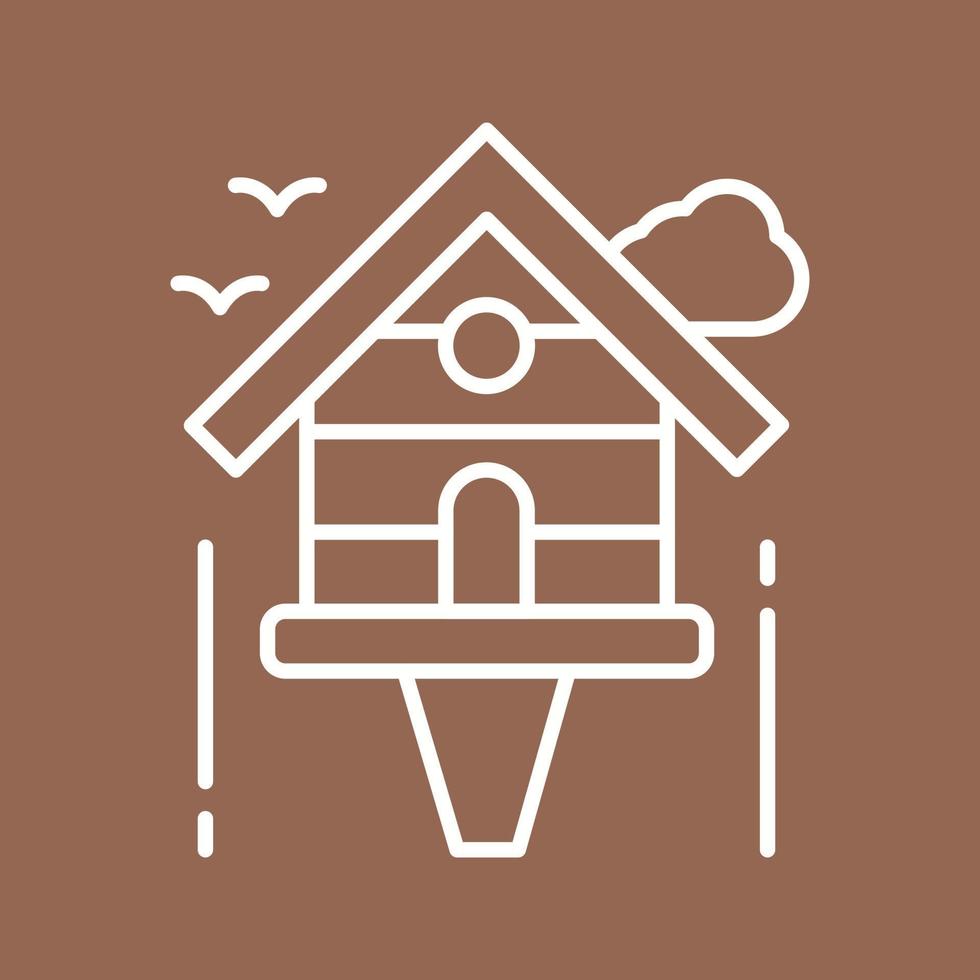 Birdhouse Vector Icon