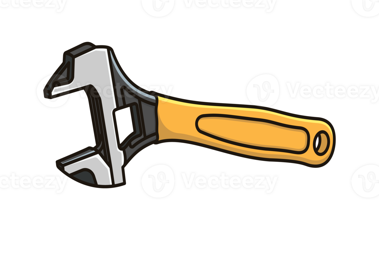 Adjustable Wrench Tool. 19880055 PNG
