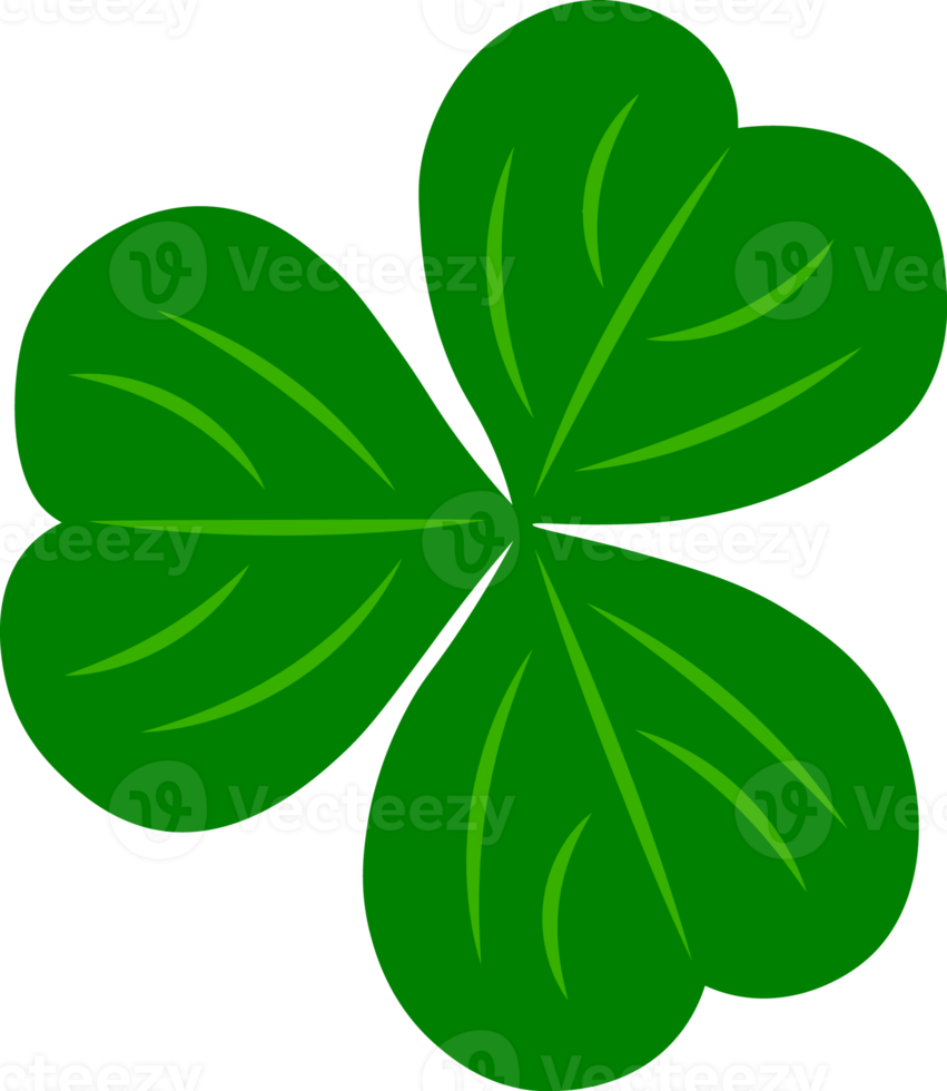 Three-Leaf Green Clover png