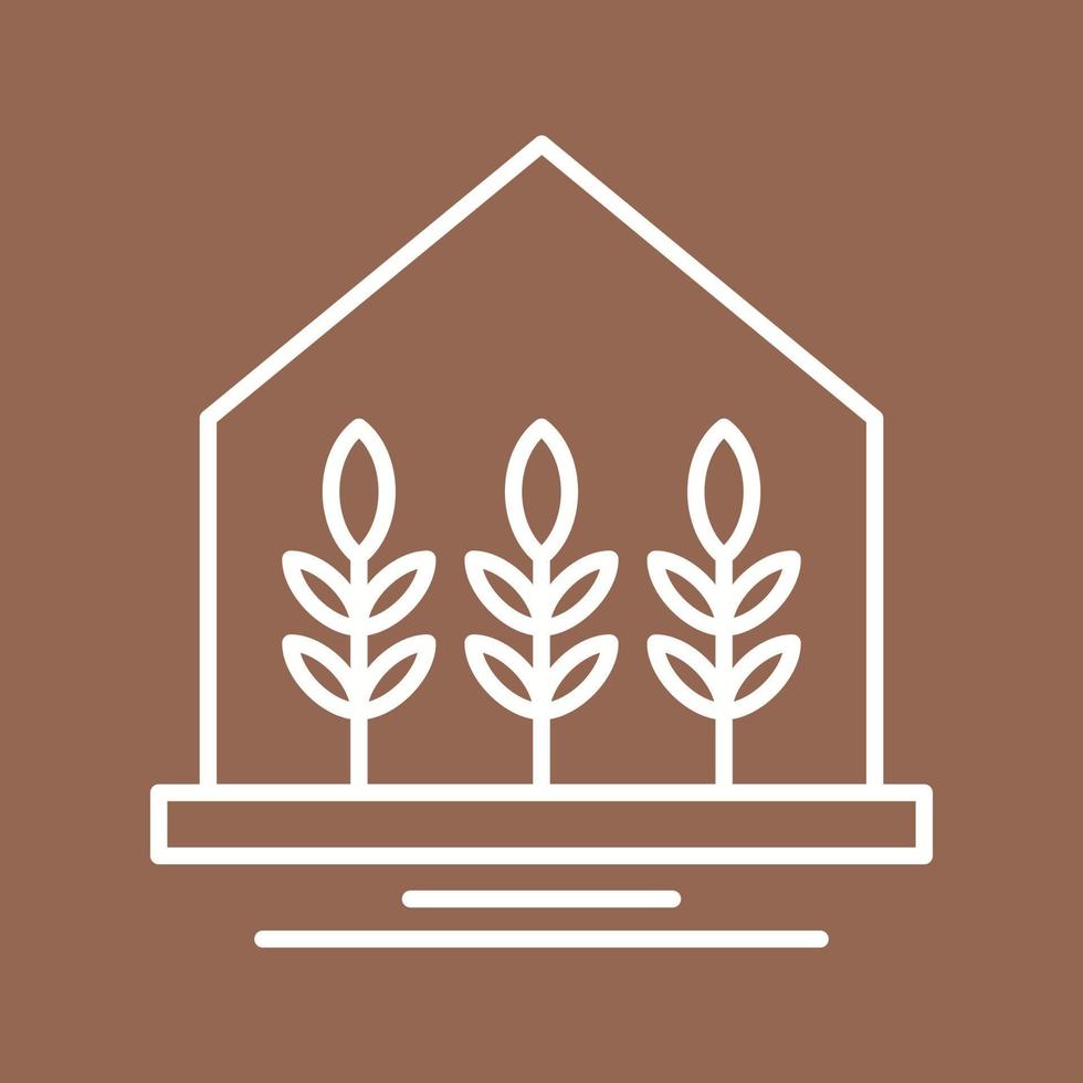 icono de vector de casa de campo