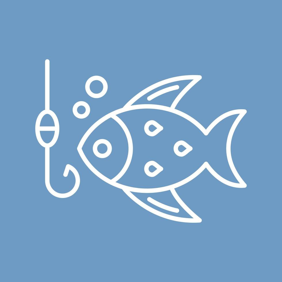 icono de vector de pesca