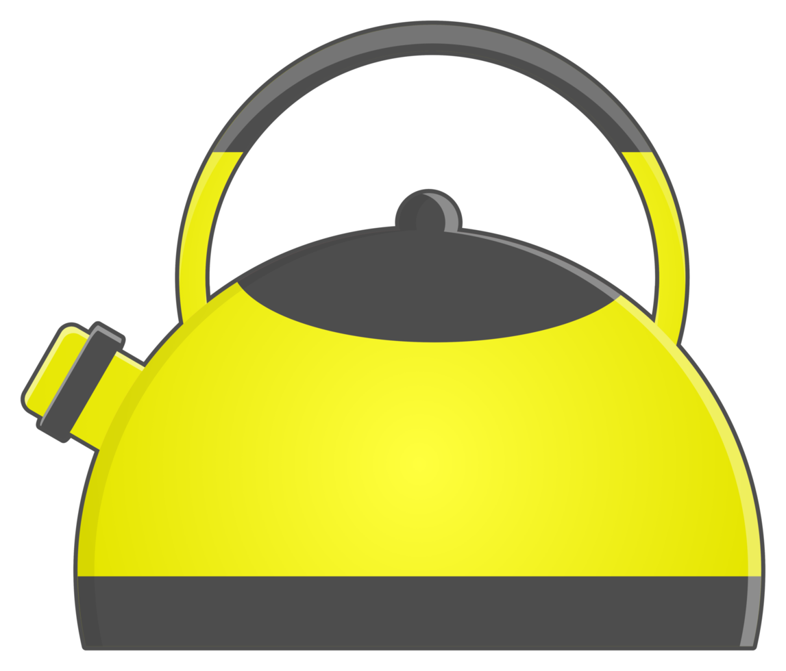 steel kettle sticker png