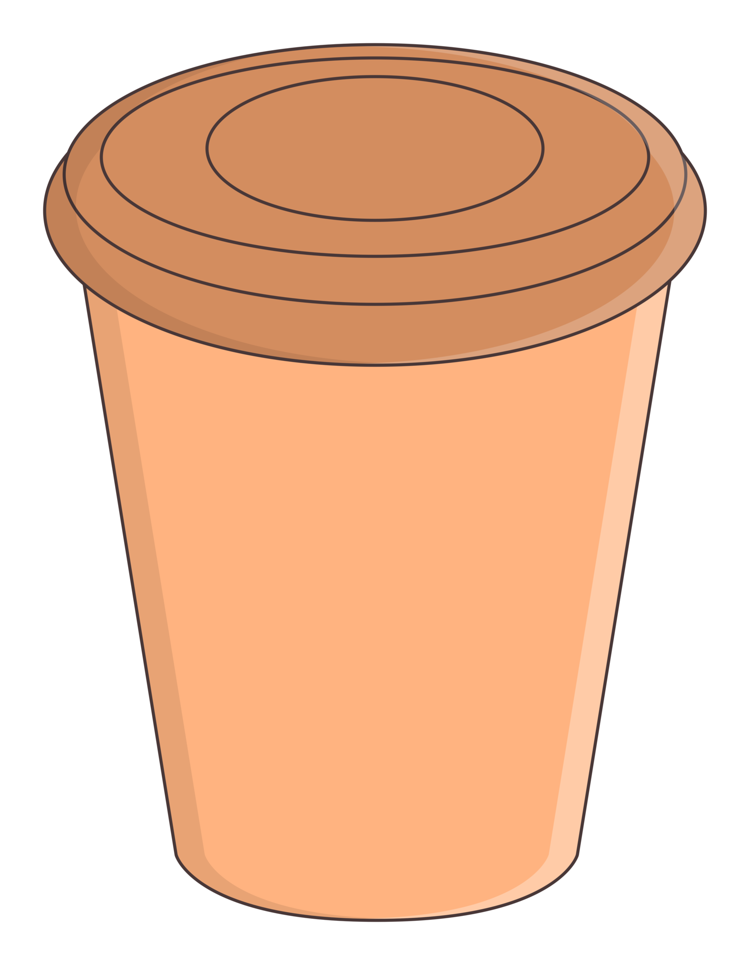 drink cup sticker 19881131 PNG
