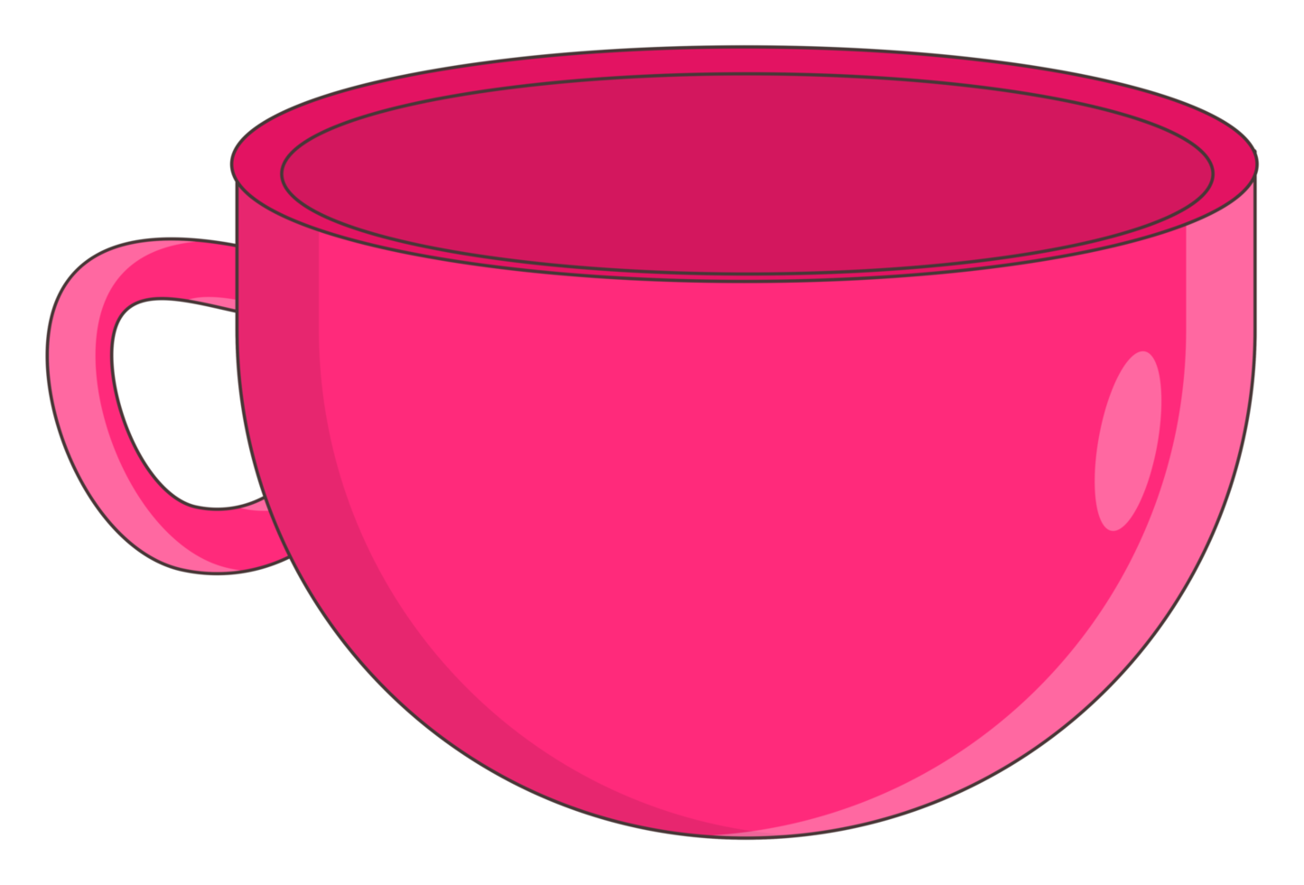 blank coffee drink mug sticker png