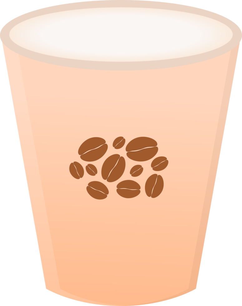 empty coffee drink cup sticker png