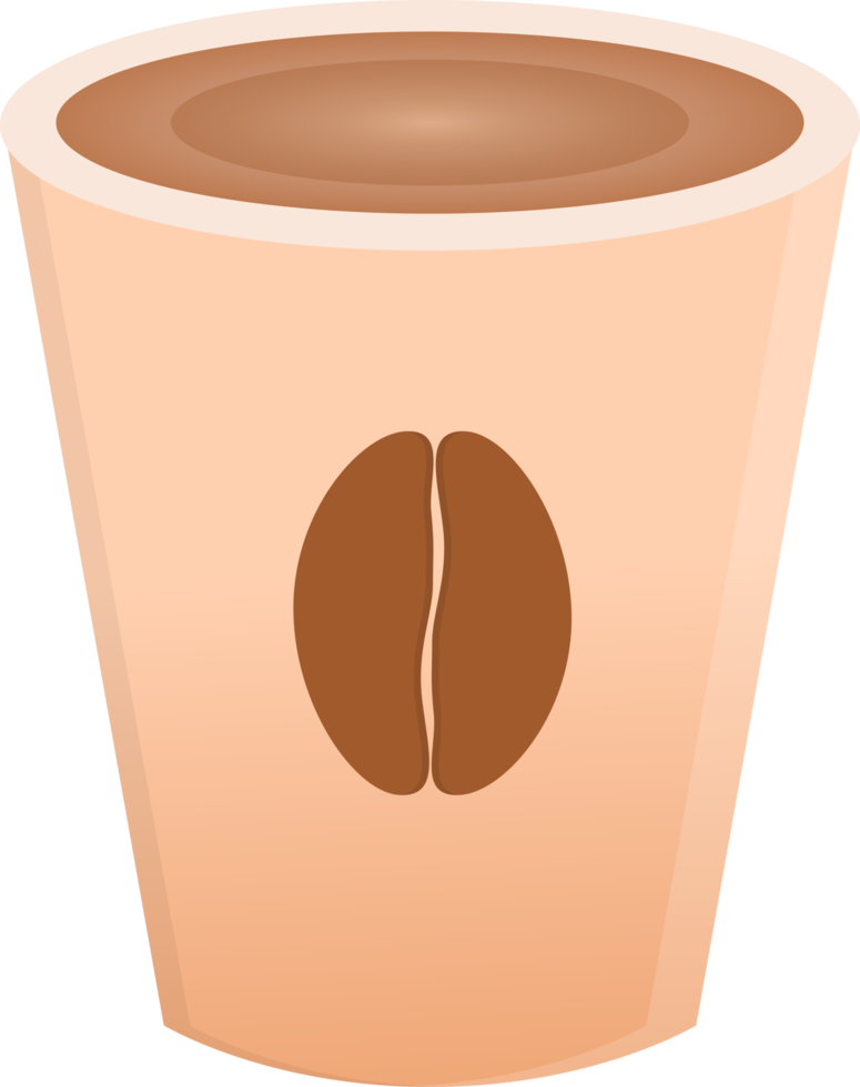 varm kaffe dryck kopp illustration png