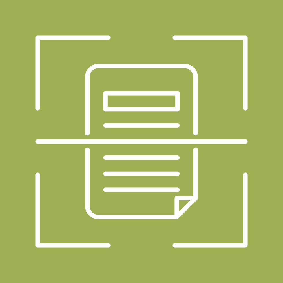 Scan Vector Icon