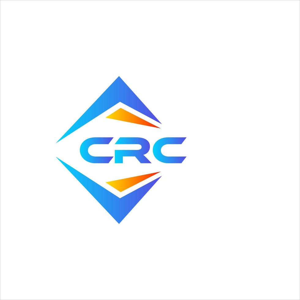 CRC abstract technology logo design on white background. CRC creative initials letter logo concept. vector