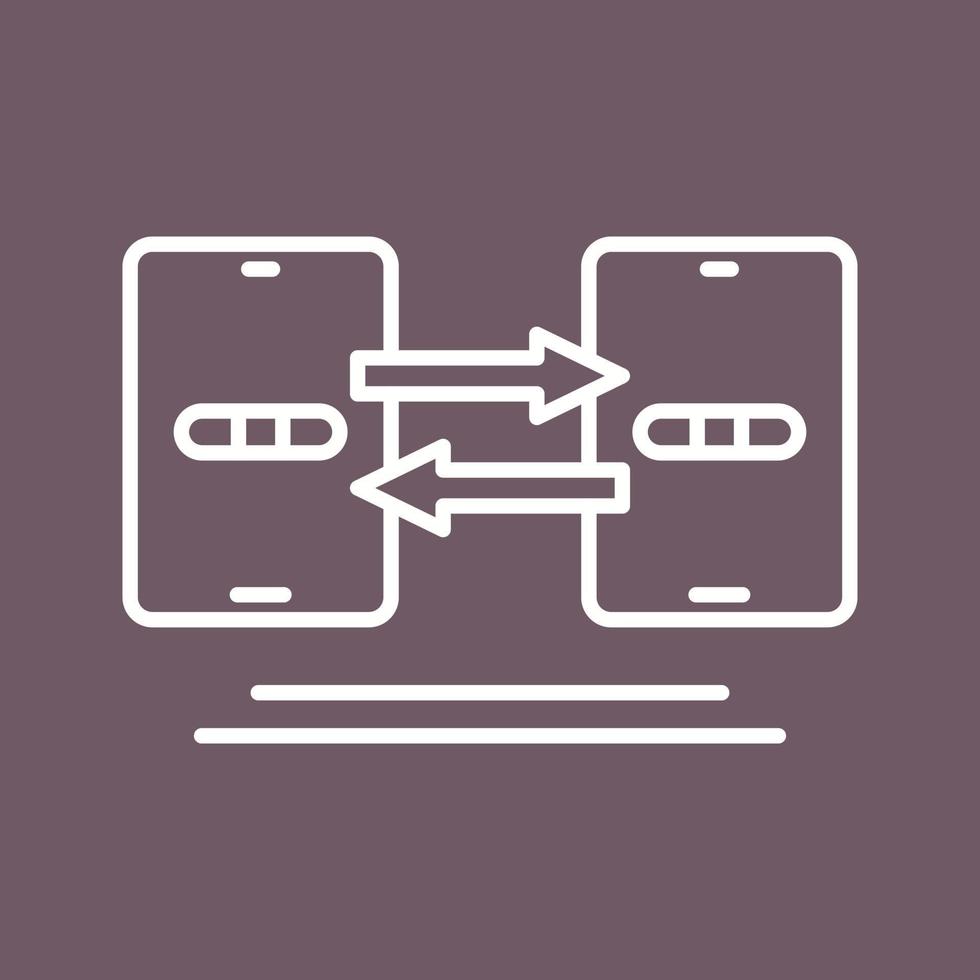 Data Synchronization Vector Icon