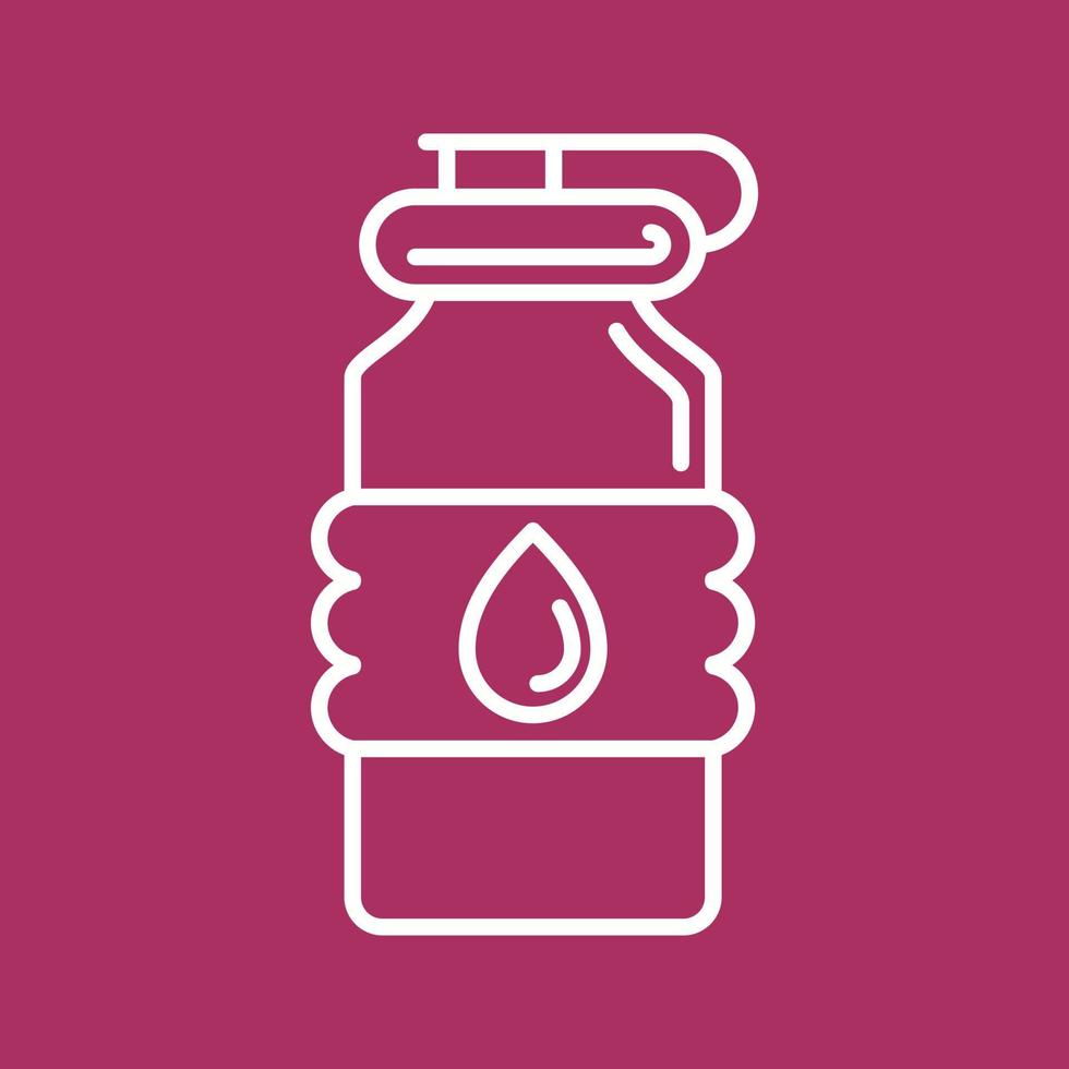 Water Bottle Vector Icon