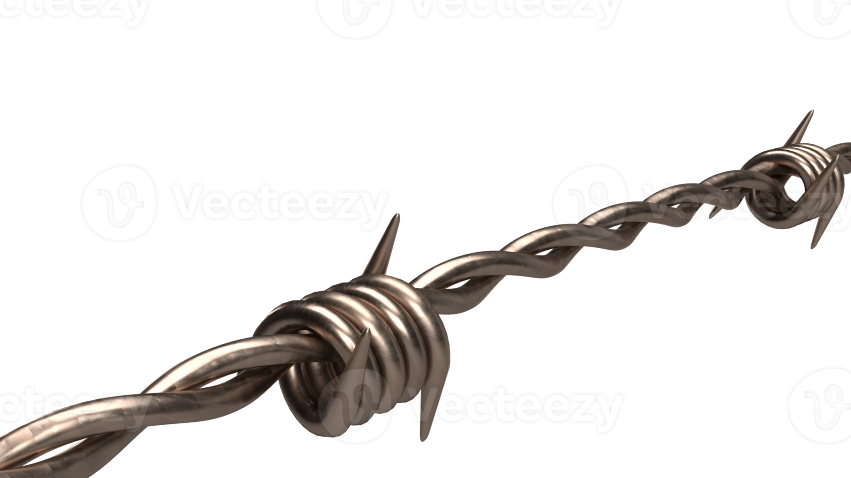 The  barbed wire png image